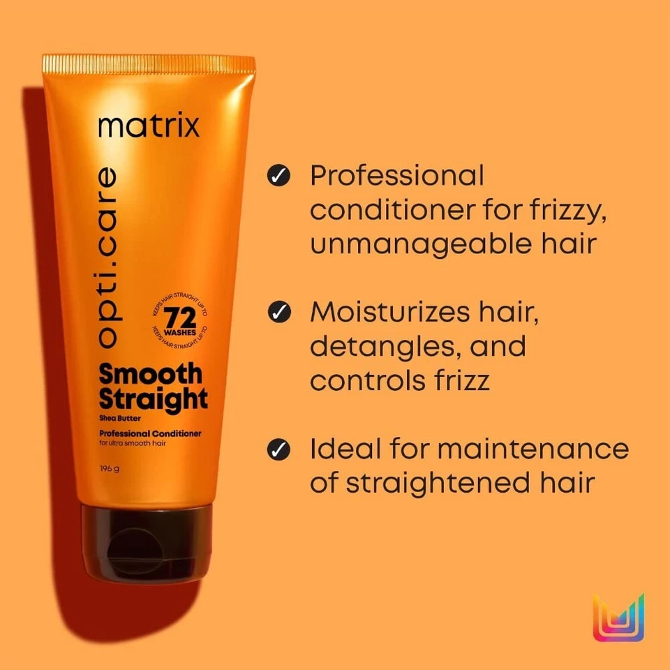 MATRIX Opti.Care Professional ANTI-FRIZZ Combo Shampoo 350ml + Conditioner 196g - Image 3 of 4
