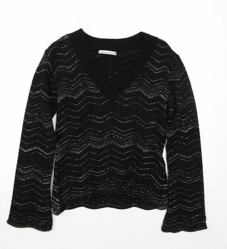 Select Womens Black Pullover Jumper 