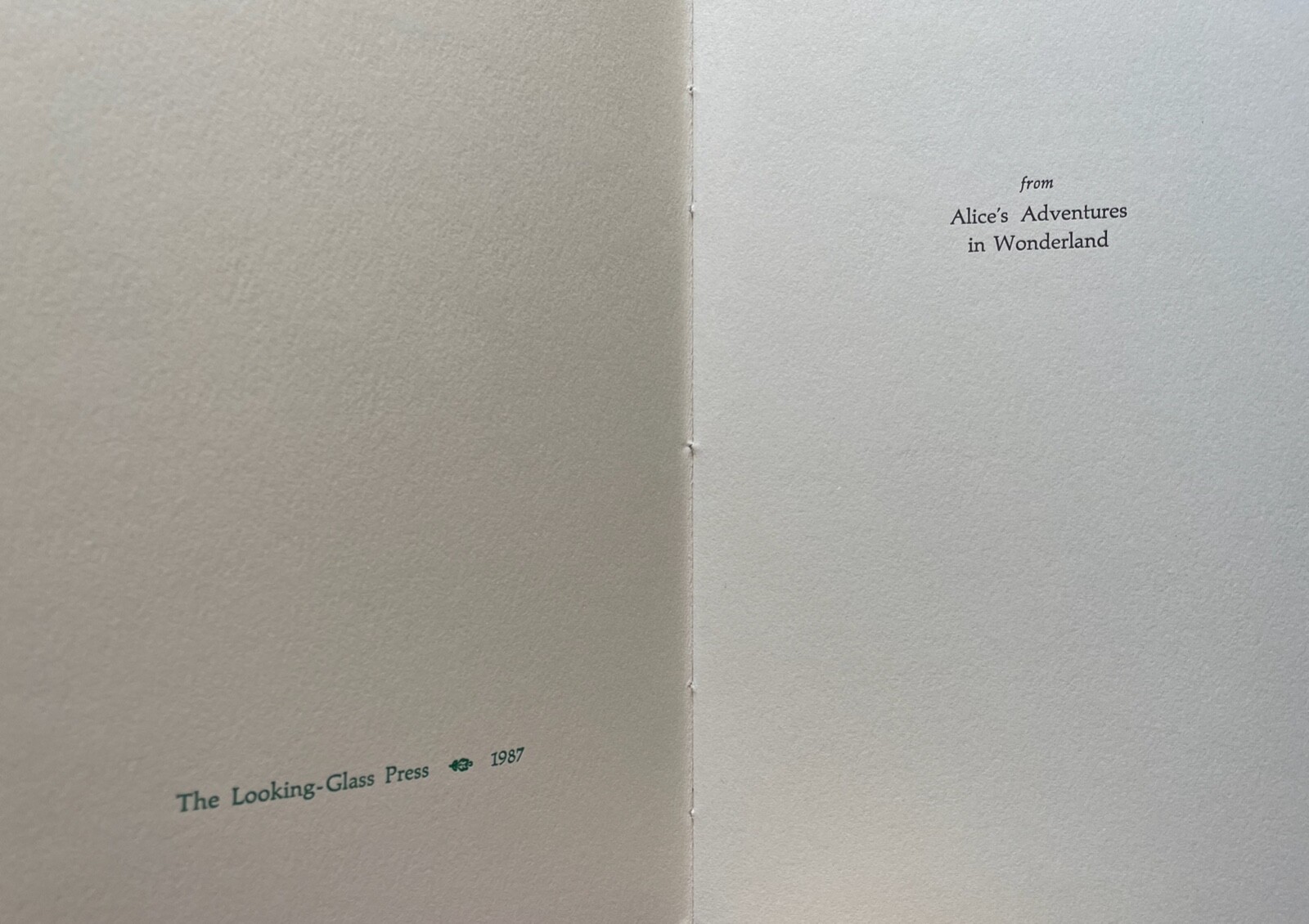 Father William (Lewis Carroll)  First Edition 50 printed Alice in Wonderland