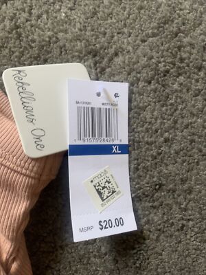 Rebellious One Womens Sz XL Sleeveless Round Neck Tank Top Pink | eBay