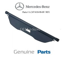 パーツ MERCEDES BENZ Cargo Cover OEM MERCEDES-BENZ Genuine OEM Cargo Trunk Cover A24781098099051 - EQB