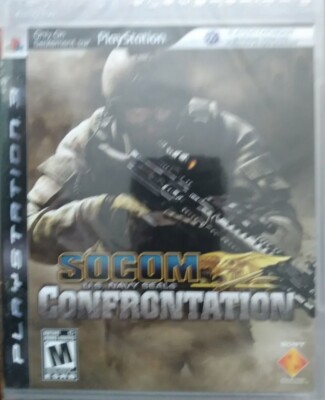 SOCOM: U.S. Navy SEALs Confrontation PlayStation 3 PS3 COMPLETE SONY PLAYSTATION