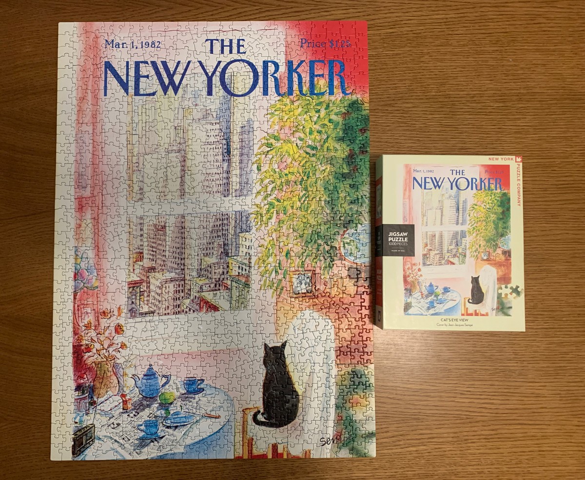 The New Yorker Cat's Eye View 1000-piece jigsaw puzzle March