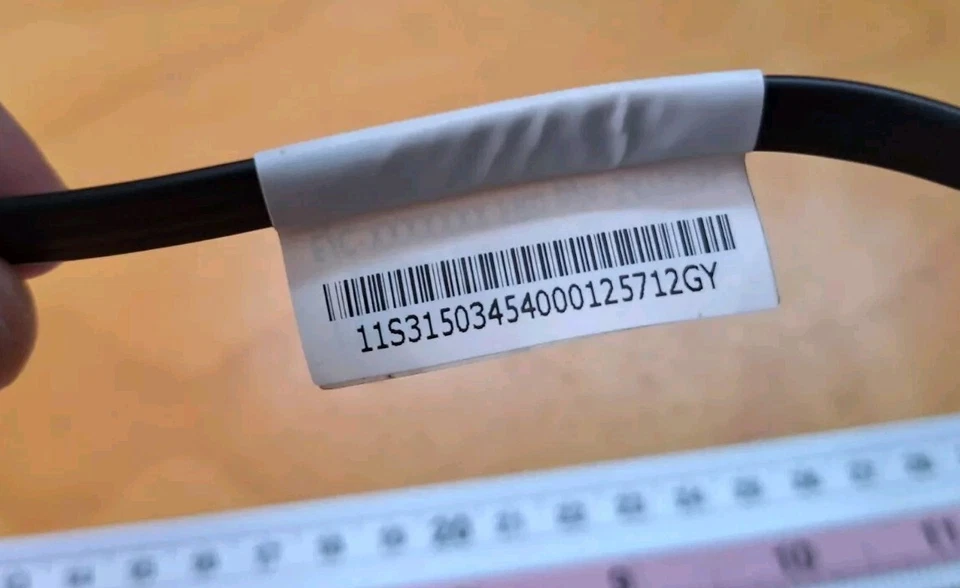 Used Working Condition 3.0 SATA III Data Cable 6Gbps SDD HDD Hard Disk Cable 1pc - Image 3 of 4