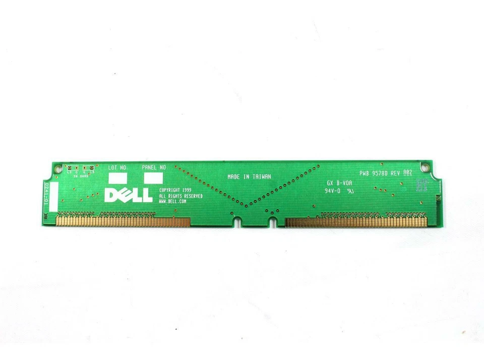 Genuine Dell PWB REV A02 Memory Terminators Desktop 9578D 09578D CN-09578D - Image 4 of 4