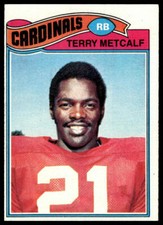 1977 Topps #345 Terry Metcalf St. Louis Cardinals