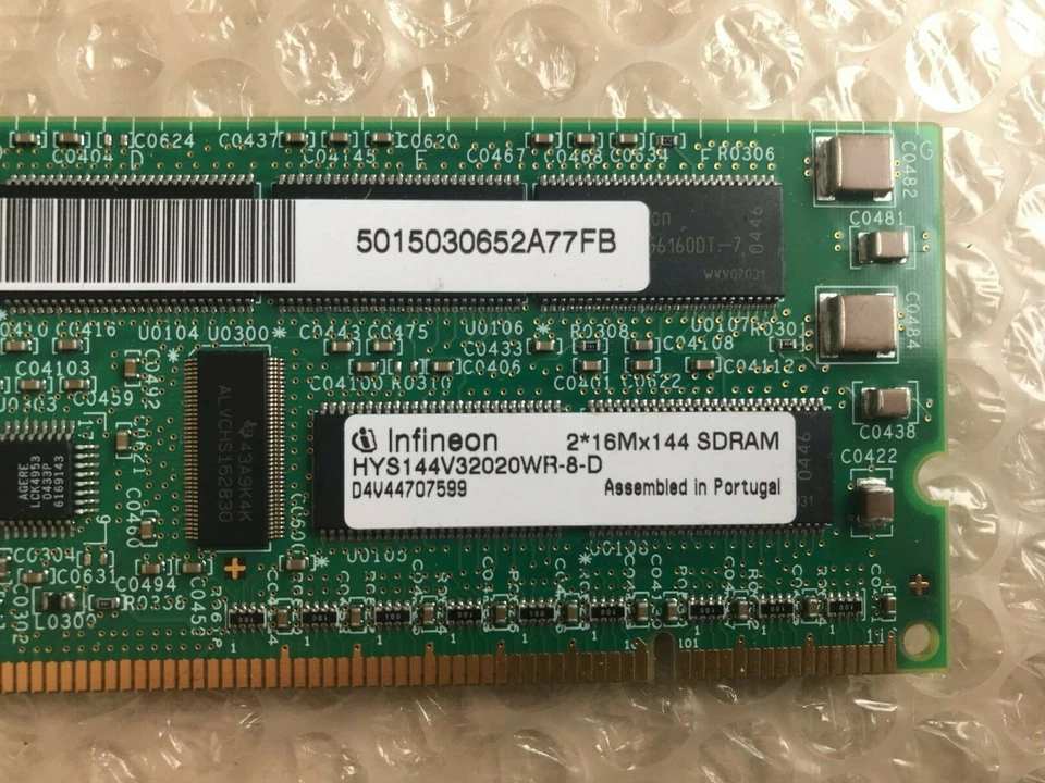 Infineon HYS144V32020WR-8-D (512MB SDRAM) Memory Module / Sun P/N 501-5030-03 - Image 2 of 4