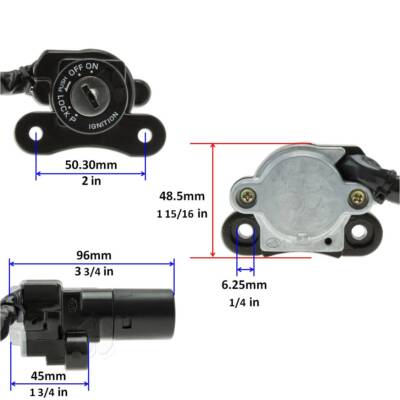 Ignition Key Lock Set For Suzuki 37100-26D03 Bandit Katana 600 750