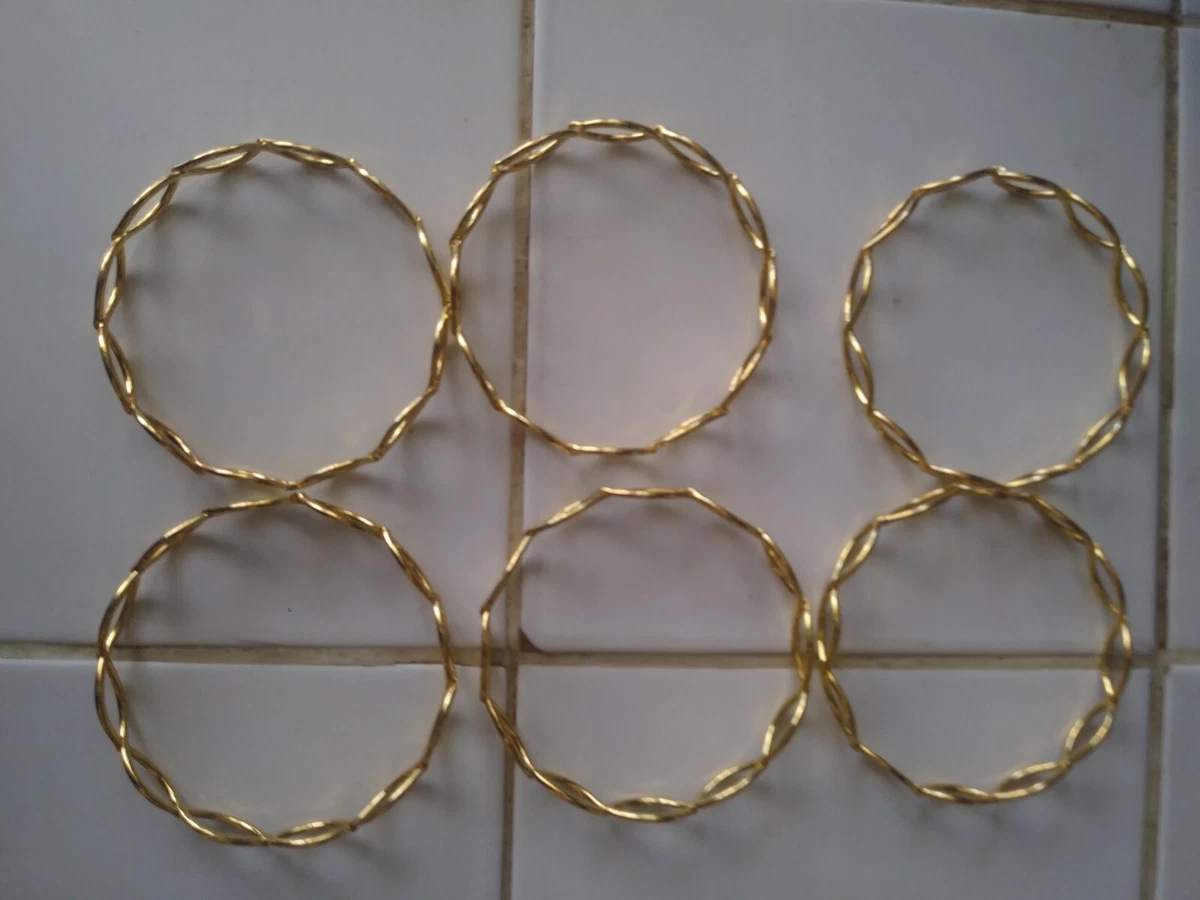 Fake gold deals bangles