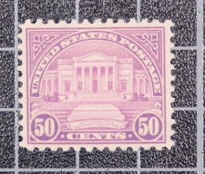 Scott 701 - 50 Cents Arlington - MNH - PSE Cert 85 - SCV - $60.00