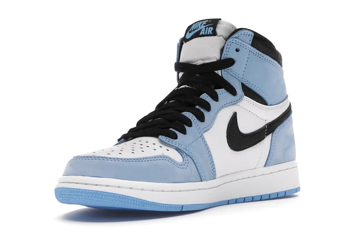 Nike air jordan retro high og sky blue u0026 Black | eBay