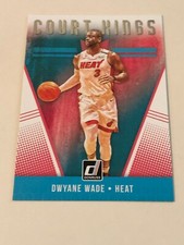DWYANE WADE 2018-19 Donruss Basketball COURT KINGS - MIAMI HEAT - #28