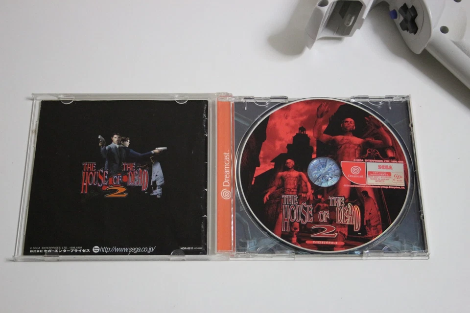 The House of The Dead 2 Sega Dreamcast w/ Gun Controller HKT-7800 from Japan - Image 4 of 4