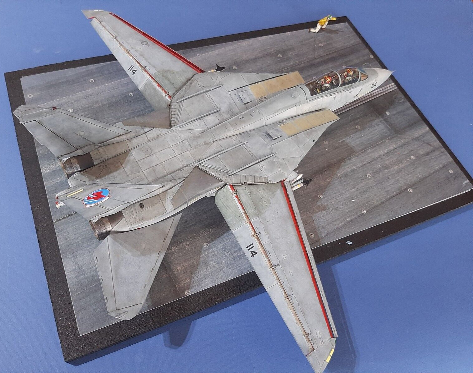 F-14A Tomcat 1/48 Top Gun Maverick and Goose Diorama Professional Build Preorder