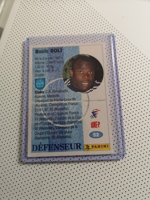 Panini foot 96 BASILE BOLI MONACO #228
