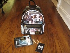 Loungefly Star Wars: A New Hope Final Frames Mini Backpack and Wallet Set - New!