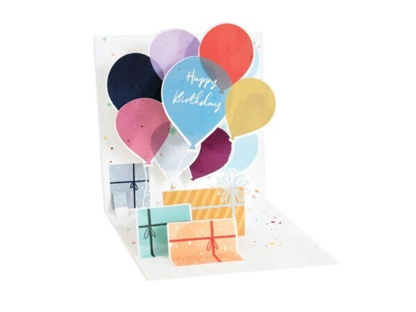 Age Specific Birthday 3D Pop-Up Greeting Card With Envelope - Image 2 of 4