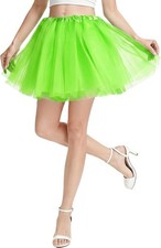 NEW 17" Adult women Teen Tutu Skirt Princess marathon Halloween Costume colors