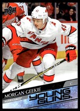2020-21 Upper Deck Young Guns (C) Morgan Geekie Rookie Carolina Hurricanes #210