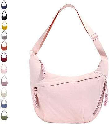 Damen Halbmond Schultertasche Hobo Halfmoon Bag Crossbody Moon Bag mit Verstellb
