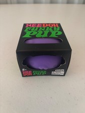 Authentic Sealed Needoh Funky Pup PURPLE Squishy Stress Relief Toy Schylling NEW
