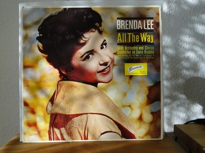 BRENDA LEE ALL The Way LP mit Haar Rise