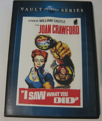 I Saw What You Did  Universal Vault Series. Disc Mint