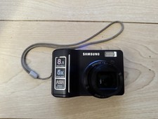 Samsung S850 8.1MP Vintage Digital Camera Black Retro Digicam 5x Zoom