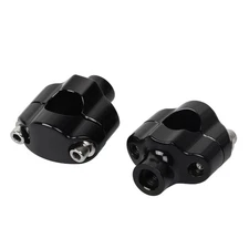 1.65" Handlebar Risers Mount Clamp For Harley Sportster XL Softail FXSTD V-Rod