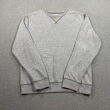 Old Navy Sweatshirt Mens Medium Gray Crewneck Pullover Long Sleeve Fleece Basic