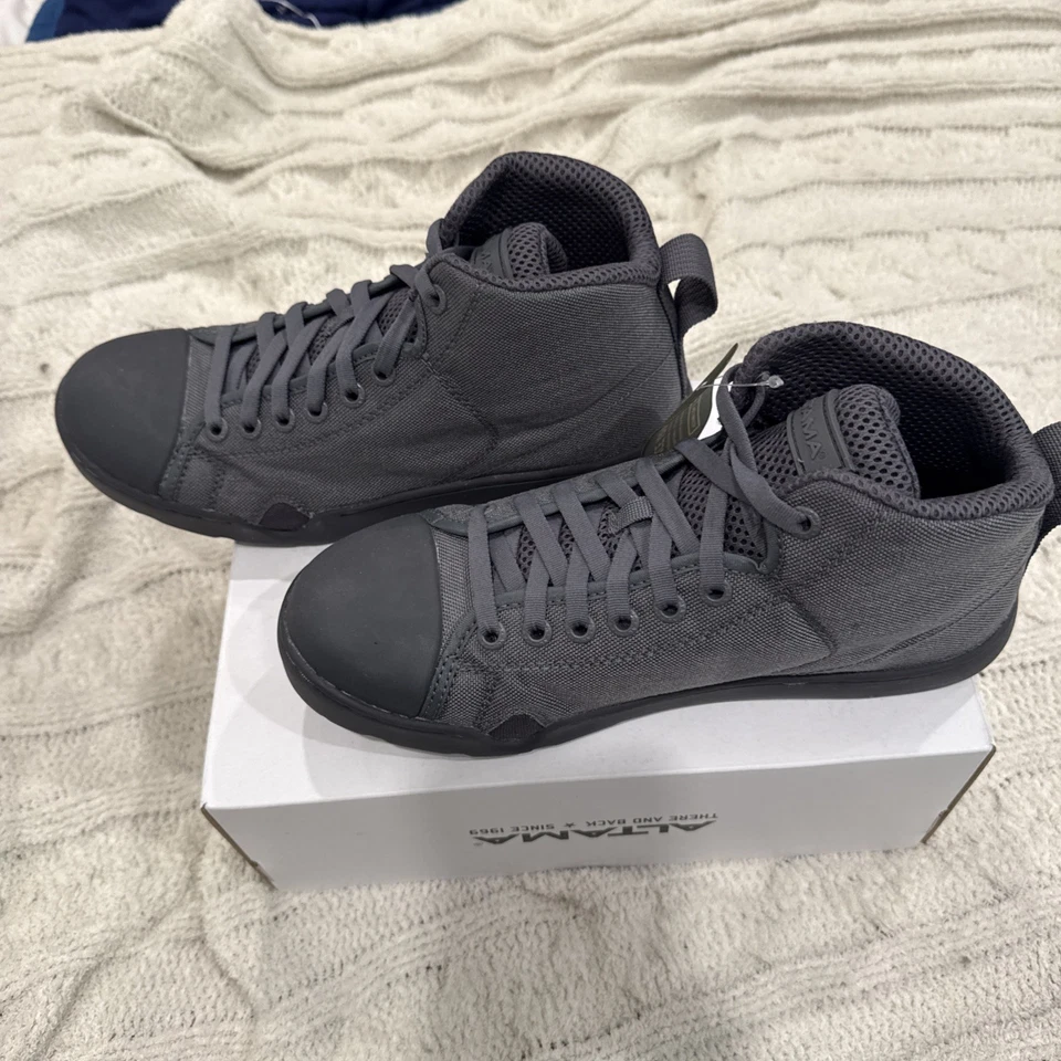 ALTAMA Men's Maritime Wolf Gray Mid Boots (333007) Size 7 - Image 4 of 4