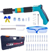 Pistola Sparachiodi Pistola Chiodatrice con 10 Chiodi per Cemento Legno Muro