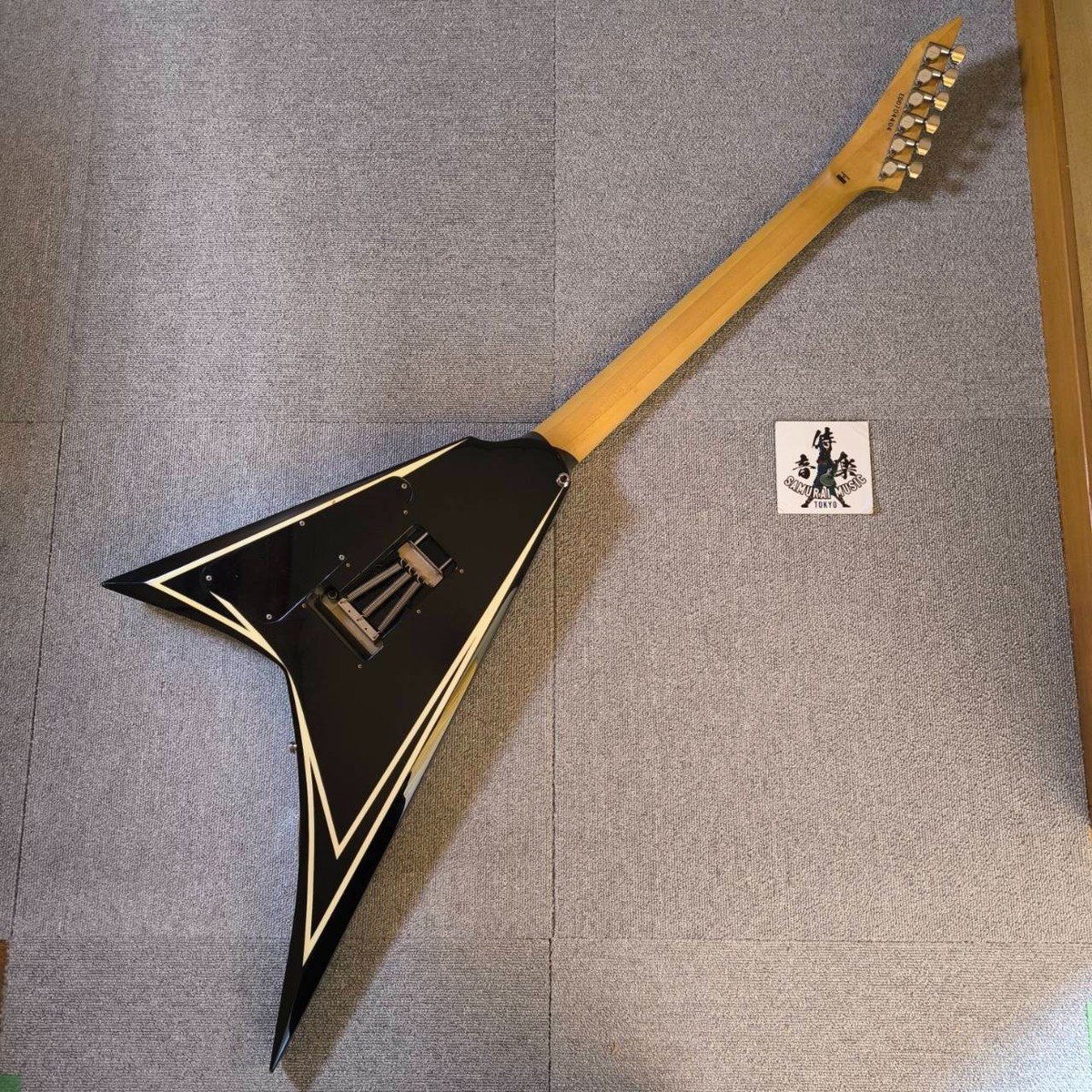 Edwards E-AL-166 Black White Alexi Laiho model Children Of Bodom