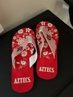 SDSU flip flops women size 7-8 medium, San Diego State University AZTECS - NEW — photo 1