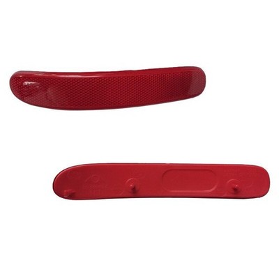 Pair Rear Bumper Reflectors Lights For BMW Mini Cooper Clubman R55 2008 ...