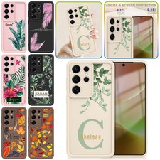 Custom Vibrant Leaf Phone Case Hard TPU Cover For Samsung Galaxy S25 S26 A17 A36