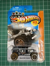 Hot Wheels Baja Bone Shaker 2013 New HW Stunt Black 90/250 Diecast Car
