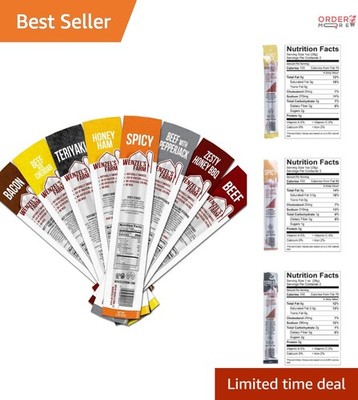 Wenzel's Farm Snack Sticks Natural Smoked High Protein Low Carb Gluten Free