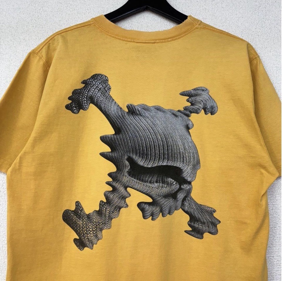 Oakley Software Skull shirt yellow size M | eBay