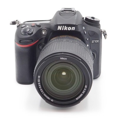 Nikon D7100 24.1 MP with 18-140mm AF-S Nikkor DX VR Lens - USED