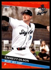 2025 Emmett Olson Choice Minor League Rookie Card Beloit Sky Carp