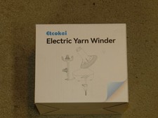 Etcokei Yarn Winder Electric Yarn Ball Winder for Crocheting Compact NEW SEALED