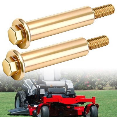 2 Pack Shoulder Bolts for Zero Turn Mowers, Compatible with Toro, Exmark, Hayter