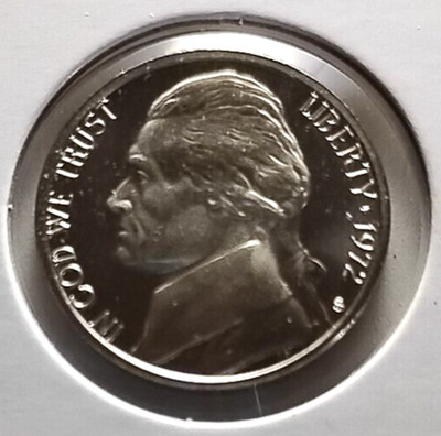 1972-S 5C DCAM (Proof) Jefferson Nickel