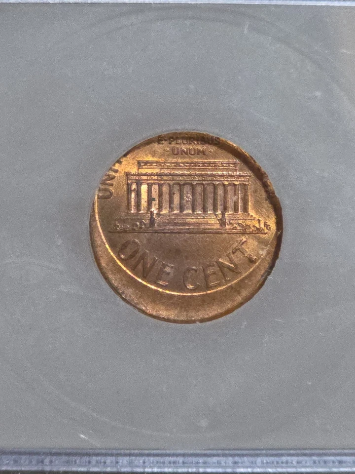 2000 ICG - MS64 RD (OFF CENTER) Full Date. "THE PERFECT ERROR". Lincoln Cent. - Image 4 of 4