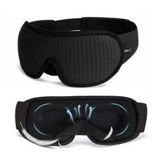 Image of Sleep Mask Super Soft 3D Contoured Cup Sleeping Mask with Adjustable Strap