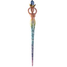Pacific Giftware Magic Witches & Wizards Resin Spiral Goddess Wand Cosplay