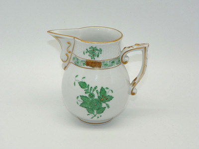 Milchkännchen von Herend  Apponyi grün 635 / AV