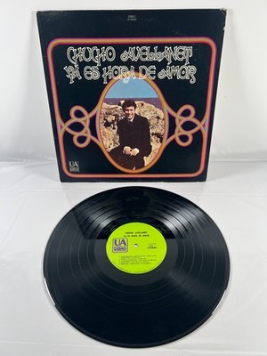 Chucho Avellanet, Ya Es Hora De Amor 12'' Vinyl 33 Record Latin 1969