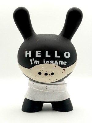 Huck Gee x Kidrobot: Hello I'm Insane Dunny 8 inch